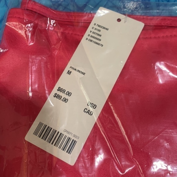 Urban Outfitters Pink Satin Diamante Mini Skirt size M NWT - Picture 9 of 9